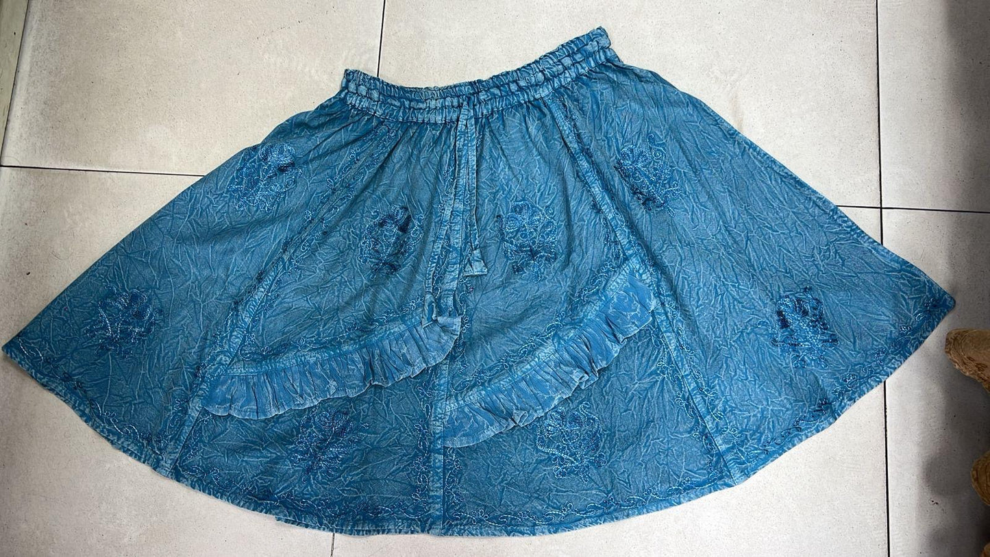 Soft rayon skirt