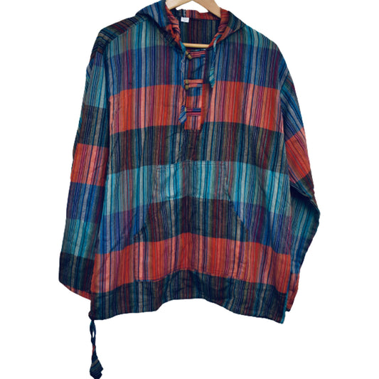 Ganesha Handicrafts Hooded shirt, Shirt, Hooded Shirt, Multicolour Shirt, Modern Shirt, Box type colour shirt