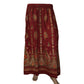 Ganesha Handicrafts Beautiful Indian Sequin Long Skirt, Maroon Skirt, Beautiful long skirt, Indian Skirt, Skirt, Womens Skirt, Indian Skirt, Rich Look Skirt