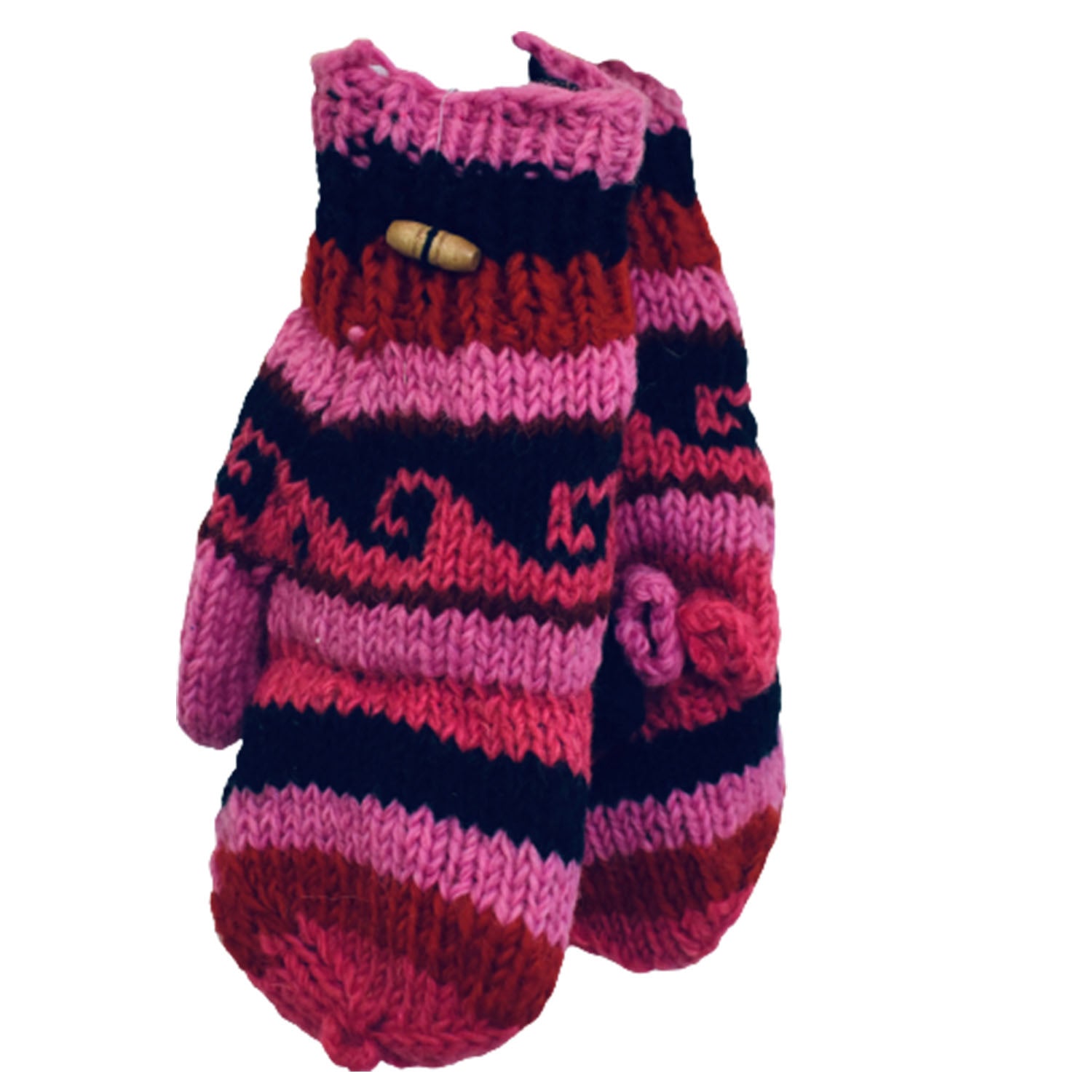 Ganesha Handicrafts Cosy Winter Gloves, Gloves, Winter Gloves, Cosy Gloves, Multicolour Gloves, Soft Gloves