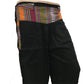 Ganesha Handicrafts, Cuffed Solid Colour Trousers, Colour Trousers, Trending Cuffed Colour Trousers, Black Colour Trousers.