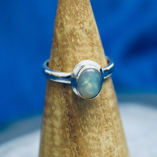 Ganesha Handicrafts, Ethiopian Opal Ring, Opal Ring, Womens Trending Ring, New Model ring, Women's New Modern Ring.  