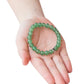 Ganesha Handicrafts, Green Aventurine Bracelet, Green Bracelet, Aventurine Bracelet, Mens Trending Bracelet, Women's Trending Bracelet, Round shape Bracelet, Stylish Braceleted.