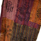 Ganesha Handicrafts, Nepalese Stamp Patchwork Trousers, Nepalese Stamp Trousers, Trending Trousers, Trousers, Red Colour Nepalese Stamp Patchwork Trousers.  
