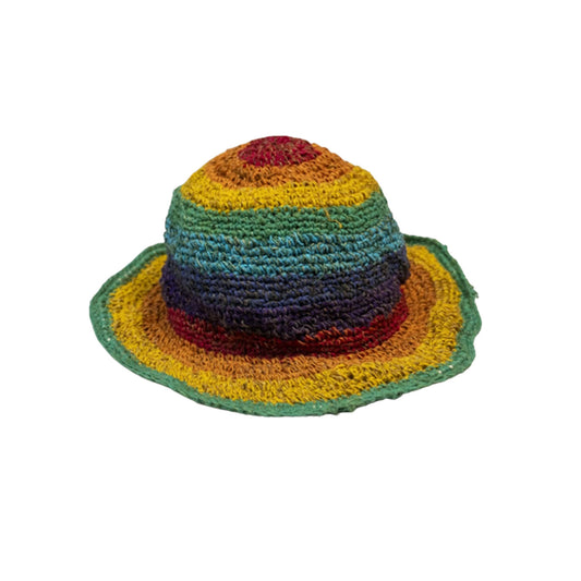 Ganesha handicrafts Rainbow hat , Modern hat , Trending hat , Multicolour hat