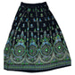 Ganesha Handicrafts Sequin Skirt Long Aztec Pattern, Aztec Pattern, Long Pattern Skirt, Skirt, Sequin Skirt, Black Skirt, Sequin Aztec Pattern Skirt