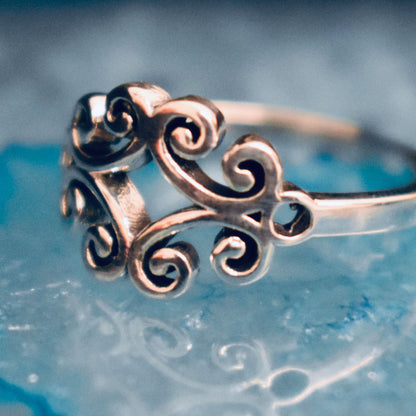 Ganesha Handicrafts, Vintage Celtic-style Ring, Vintage Ring, Celtic Ring, Women's Trending Ring, New Model Womens Ring, Women's New Modern Ring Collection. 