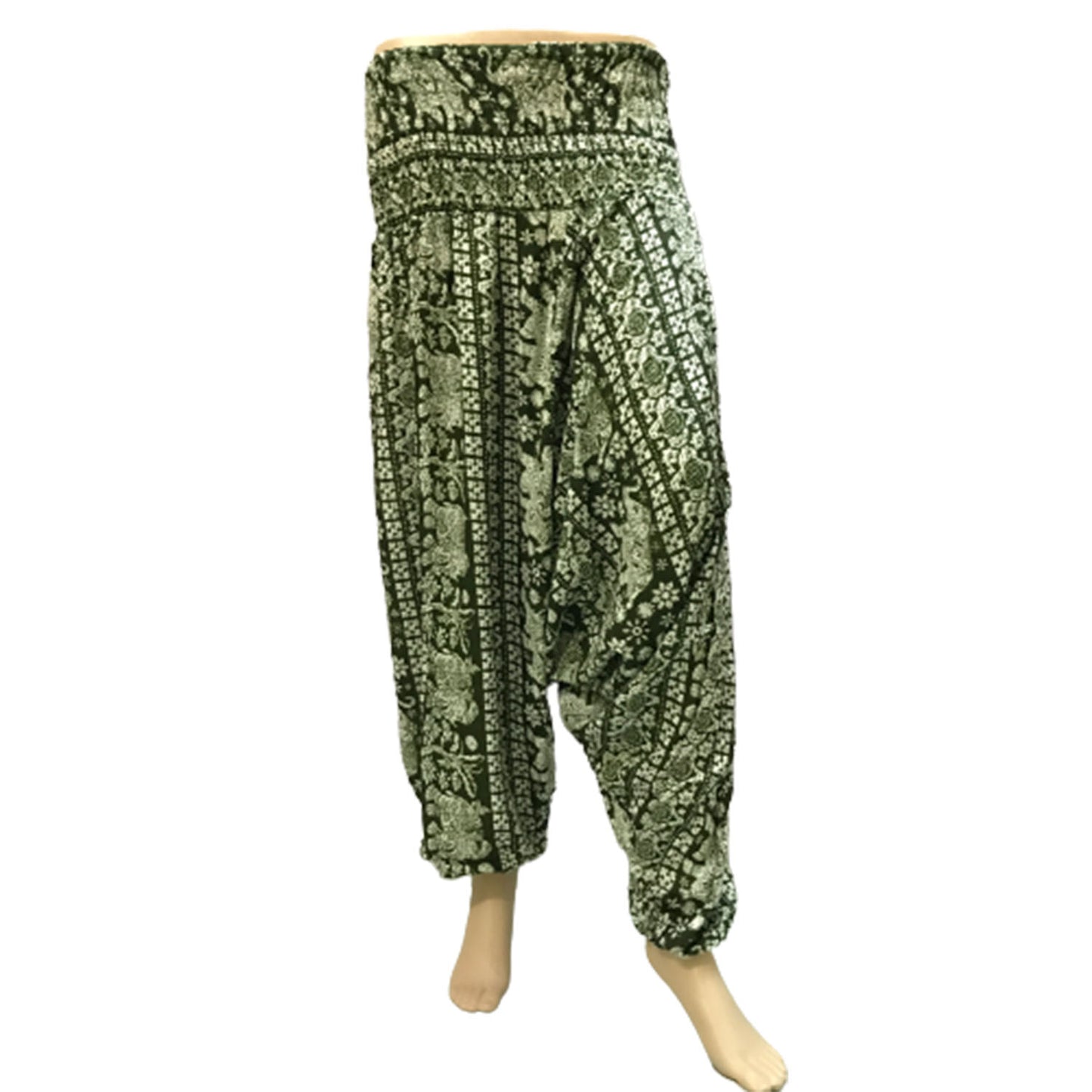 Ganesha Hndicrafts women Printed Harem Trousers , Multicolour trousers , Printed trousers , Handicraft trouser , modern trousers
