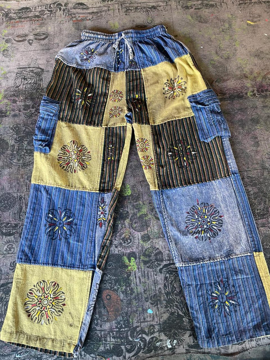 Trousers patchwork