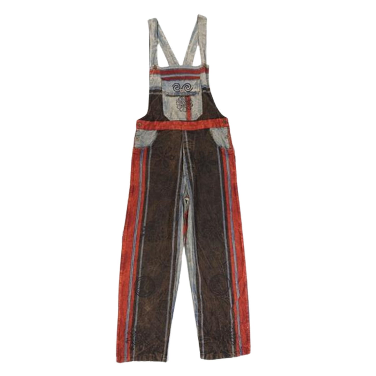 Ganesha Handicrafts Nepalese Dungaree, Dungaree, Nepalese Dungaree, Modern Dungaree, Printed Dungaree, Multicolour Dungaree 