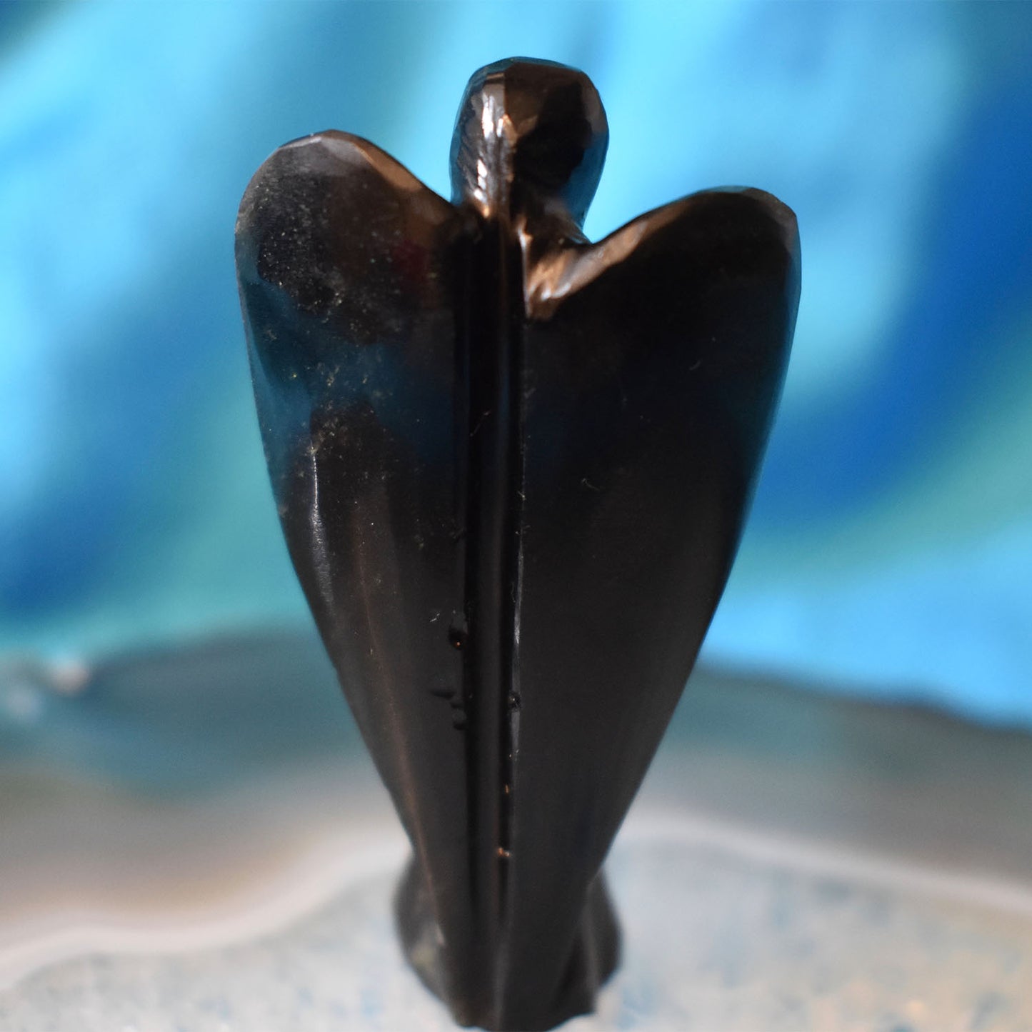 Ganesha Handicrafts, Carved Gemstone Angel, Buy Carved Gemstone Angels Online, Black Carved Stone Angels. Trending Gemstone Angel.