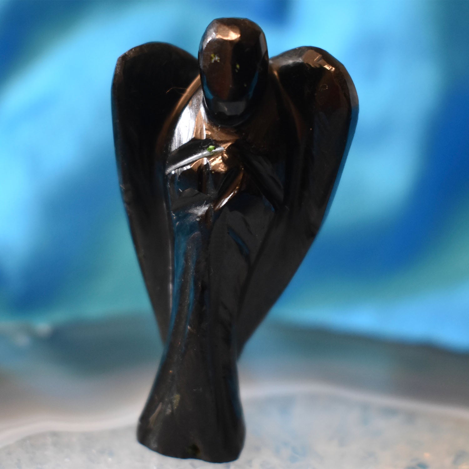 Ganesha Handicrafts, Carved Gemstone Angel, Buy Carved Gemstone Angels Online, Black Carved Stone Angels. Trending Gemstone Angel.