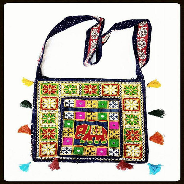 Ganesha Handicrafts ColorfulSling Bag , Multi color Bag, Fancy Bag, Hand Bag
