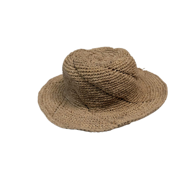 Ganesha handicrafts Cream summer hat , Modern hat , Trending hat , Round size hat , Cream hat 