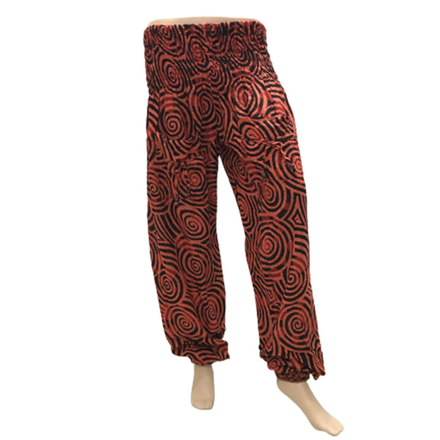 Ganesha Handicrafts Cuffed Casual Trousers, Trousers, Balck Round Trousers, Casual Trousers, Cuffed Trousers