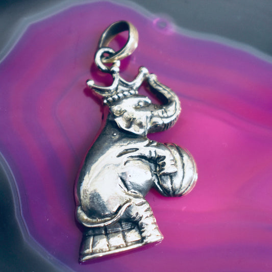 Ganesha Handicrafts, Dancing Elephant Pendant, Dancing Elephant Model Pendant, Women's Trending Pendant, New Model Pendant, Stylish Pendant, Fashion Pendant, Modern Pendant. 