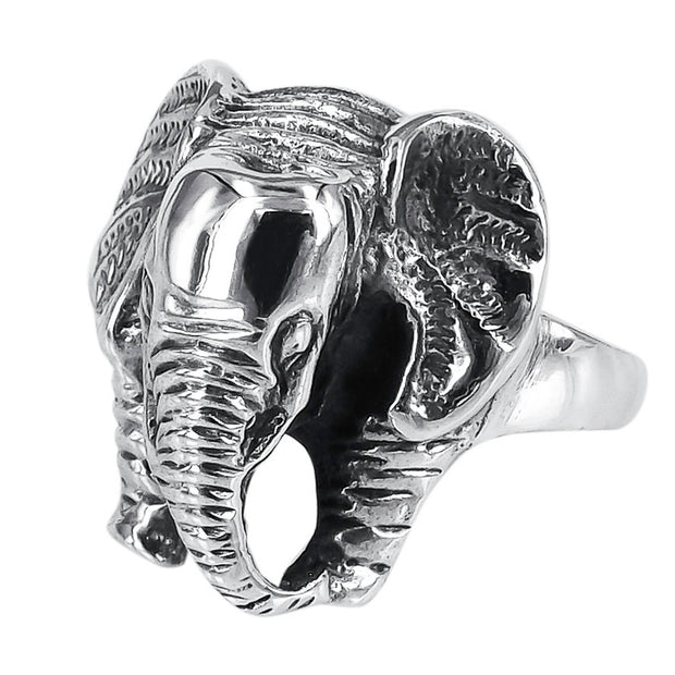 Ganesha Handicrafts, Elephant Head Ring | Sterling Silver 925, Elephant Head Ring, Sterling Silver 925, Sterling Silver 925 Ring, Bisexual Ring, Stylish Ring, Silver Ring.