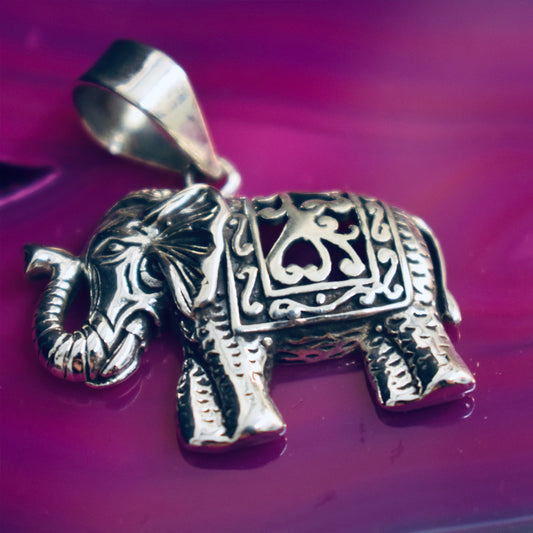 Ganesha Handicrafts, Elephant Pendant (925), Elephant Model Pendant, 925-Elephant Pendant, New Trending Pendant, New Modern Pendant, Model Pendant.