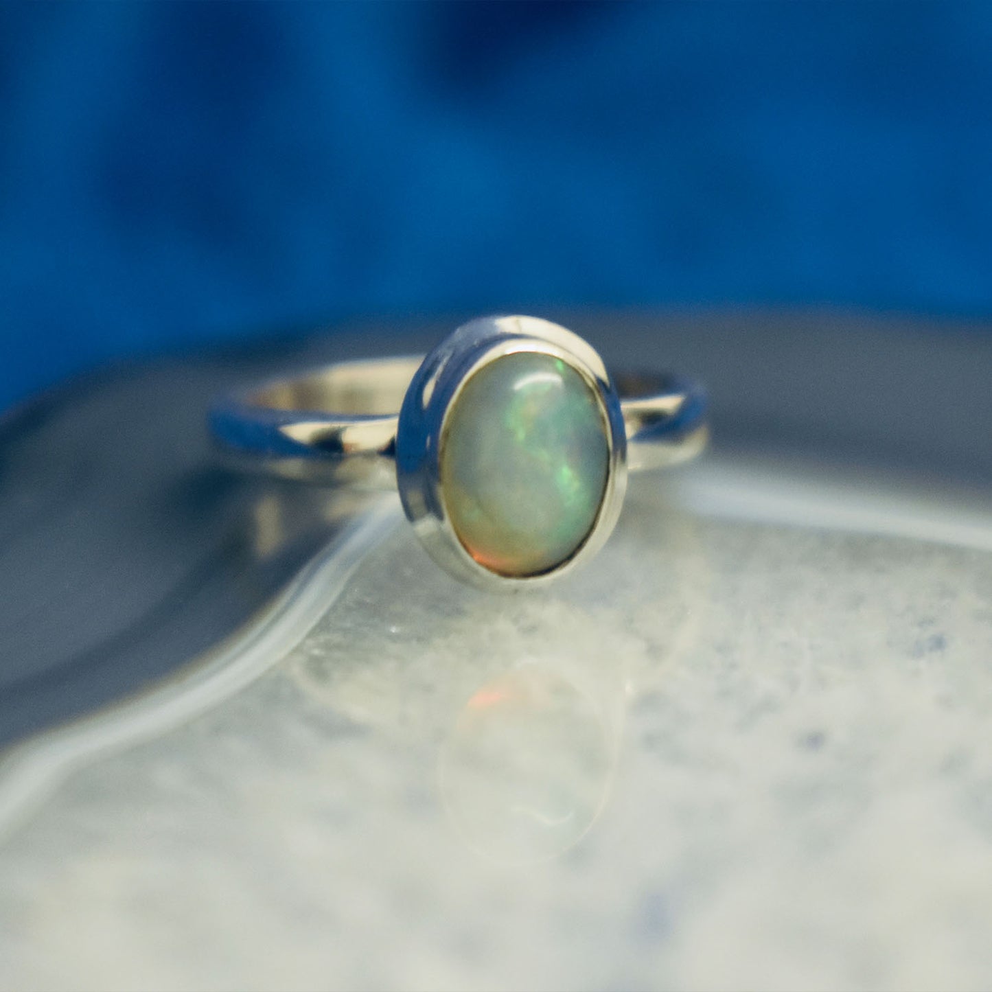 Ganesha Handicrafts, Ethiopian Opal Ring, Opal Ring, Womens Trending Ring, New Model ring, Women's New Modern Ring.  