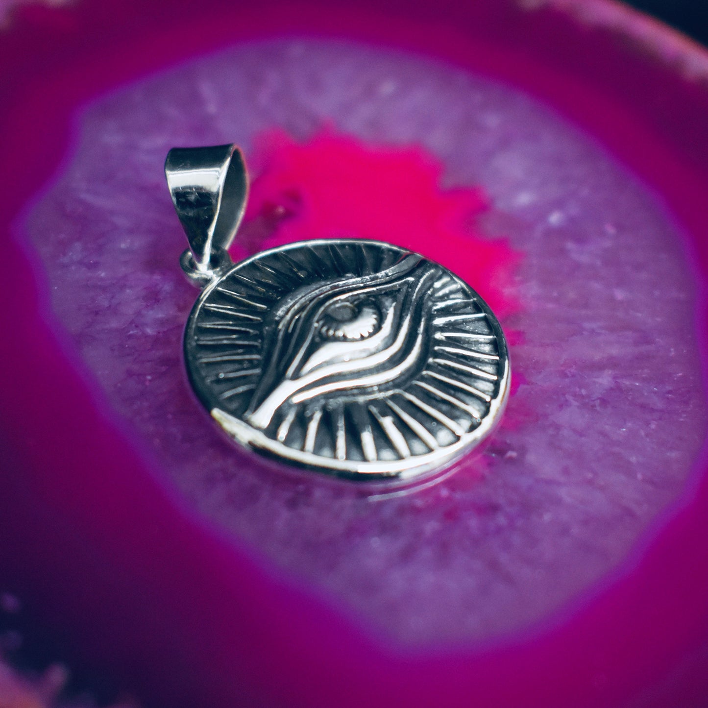 Ganasha Handicrafts, Eye of Horus Pendant, Eye style Pendant, New Modern Pendant, Women's Trending Pendant, Women's Model Pendant. 