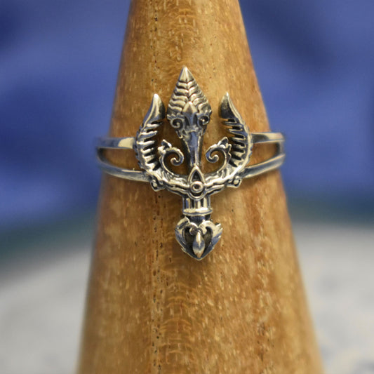 Ganesha Handicrafts, Fleur-de-lis Ring, Ring, Women's New Model Ring, New Modern Womens Ring, Womens Trending Ring, Collection for Womens Fashion Ring.  