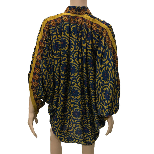 Ganesha Handicraft Floral Loose Fit Kimono , Top, Floral Top