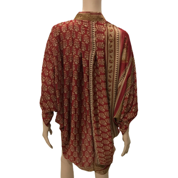 Ganesha Handicraft Floral Loose Fit Kimono , Top, Floral Top