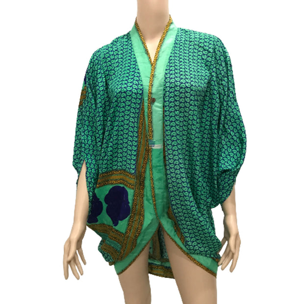 Ganesha Handicraft Floral Loose Fit Kimono , Top, Floral Top