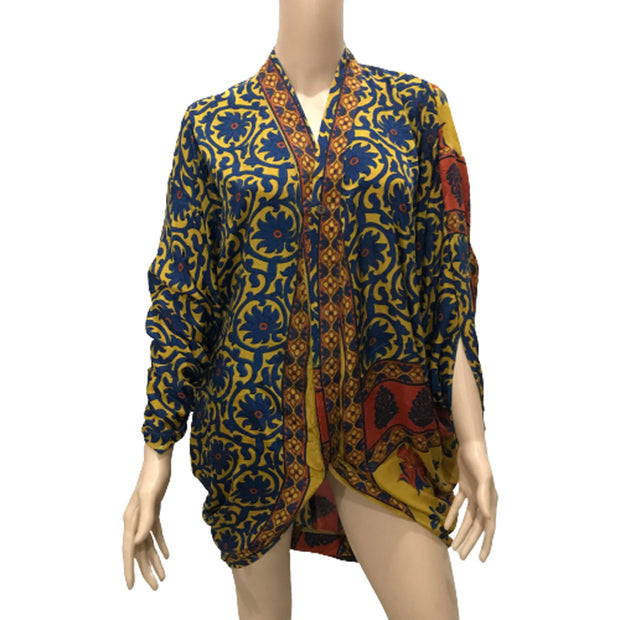 Ganesha Handicraft Floral Loose Fit Kimono , Top, Floral Top