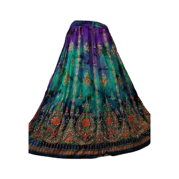 Ganesha Handicrafts-Long Multi-tone skirt, Long Skirt, Tone Skirt, Long Tone, Long Multi Colour Tone, Skirt, Tone, Womens Long Multi Tone Skirt, Fashion For women's Tone Skirt.