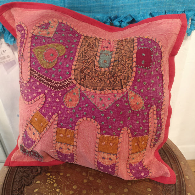 Ganesha handicrafts Handmade cotton patchwork cushion covers , Cushion covers , Cotton covers , Patch covers 