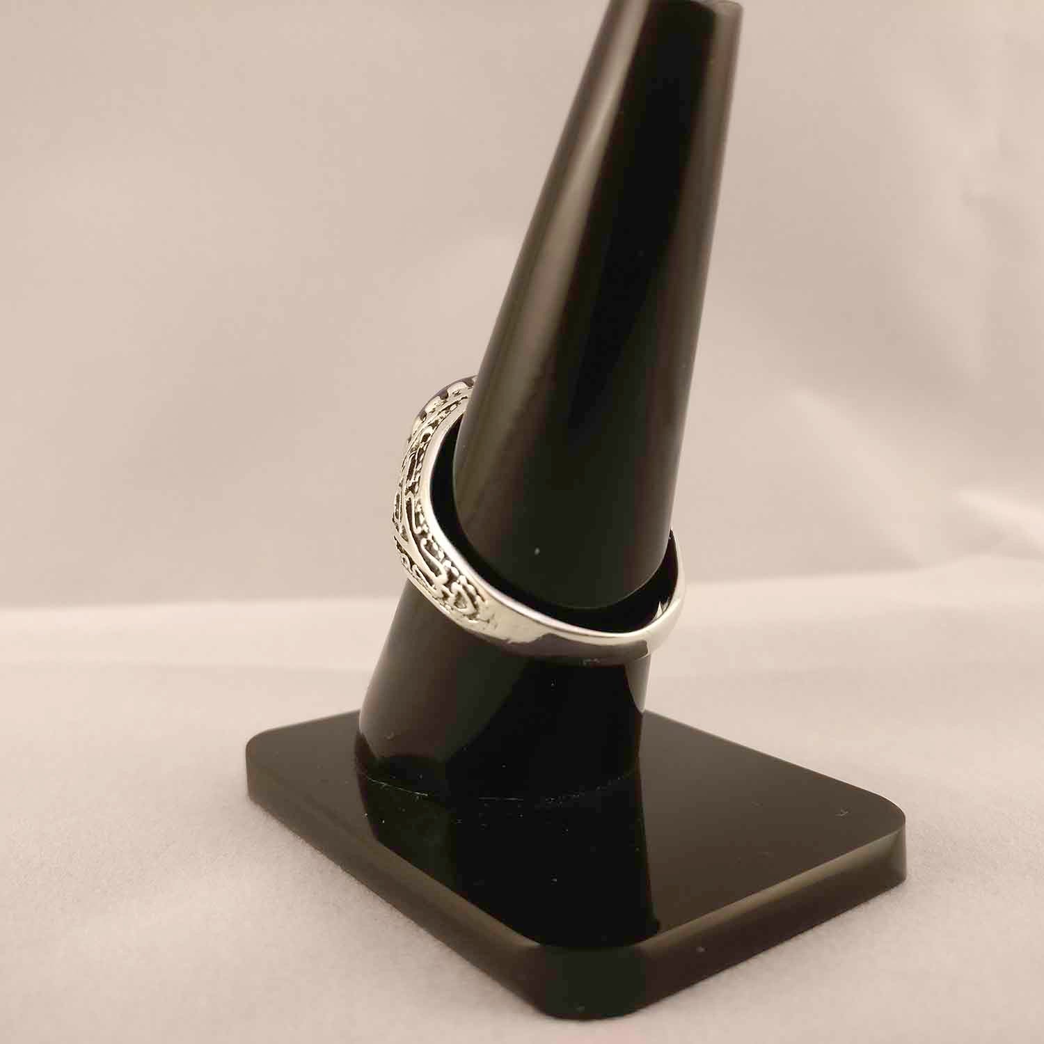 Ganesha Handicrafts, Lapis Lazuli Circle Ring | Unisex 925 Sterling Silver, Unisex 925 Sterling Silver Ring, Women's New Trending Ring,  New Model Womens Ring, Women's Fashion Ring, Girls New Modern Rings, Stylized Womens Ring. 