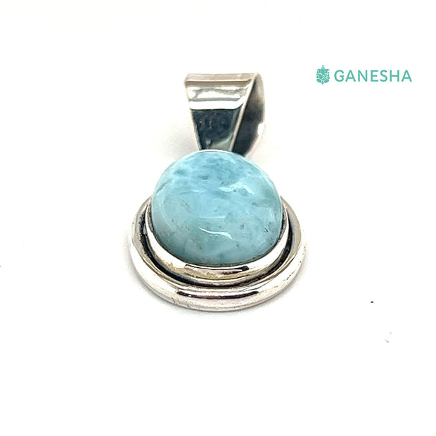 Ganesha handicrafts Larimar - 925 Sterling Silver Jewellery Gift Set With Free Chain, Jewellery gift set, Gift set with free chain, Sterling silver jewellery, Larimar jewellery set, 925 Sterling silver jewellery gift set with free chain