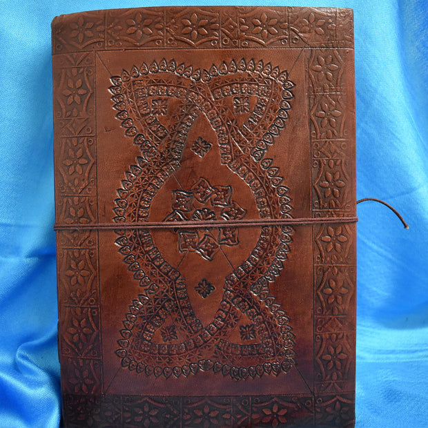 Ganesha Handicrafts Leather-Bound Spell book, Spell Book, Bound Spell Book, Leather Book, Leather Spell Book