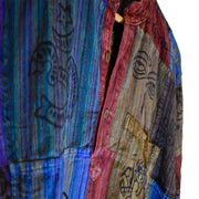 Ganesha Handicrafts, Nepalese Patchwork Long Sleeve, Long Sleeve, Men's and Women's  Long Sleeve, Nepalese Long Sleeve, Nepalese Patchwork Sleeve, Fashion for Men's and Women's  Sleeve. trending Sleeves. Blue Colour Long Sleeve.