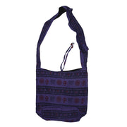 Ganesha Handicrafts Om Print Sling Bag, Sling Bag, Print Sling Bag, Print Bag, One Side Bag, 