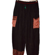 Ganesha Handicrafts Pashmina Style Trousers, Trousers, Pashmina Trousers, Style Trousers, Plain Trousers
