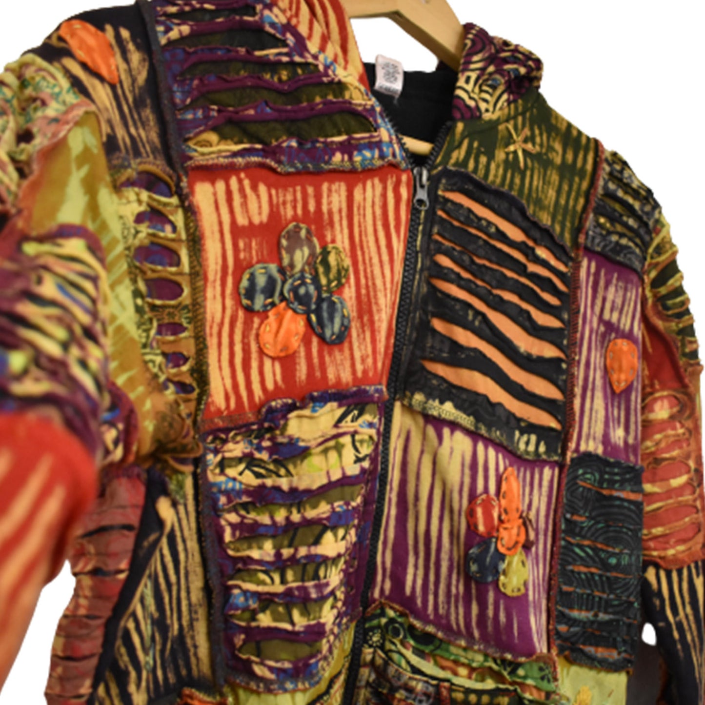 Ganesha handicrafts Patchy Jacket, Jacket, Patchy Jacket, Multicolour Jacket, Design Jacket, Modern jacket