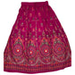 Ganesha Handicrafts Sequin Skirt Long Aztec Pattern, Aztec Pattern, Long Pattern Skirt, Skirt, Sequin Skirt, Pink Skirt, Sequin Aztec Pattern Skirt