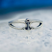 Ganesha Handicrafts, Silver Anchor Ring, Silver Ring, Womens Ring, Women's Trending Ring List, Bisexual Ring, Traditional Ring.