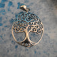 Ganesha Handicrafts, Sterling Silver Celtic Tree of life Pendant, Celtic Tree of life Pendant, 925-Silver Pendant, 925-Sterling Silver Tree Pendant, Modern Pendant, New Modern Trending Pendant, Stylish Pendant.