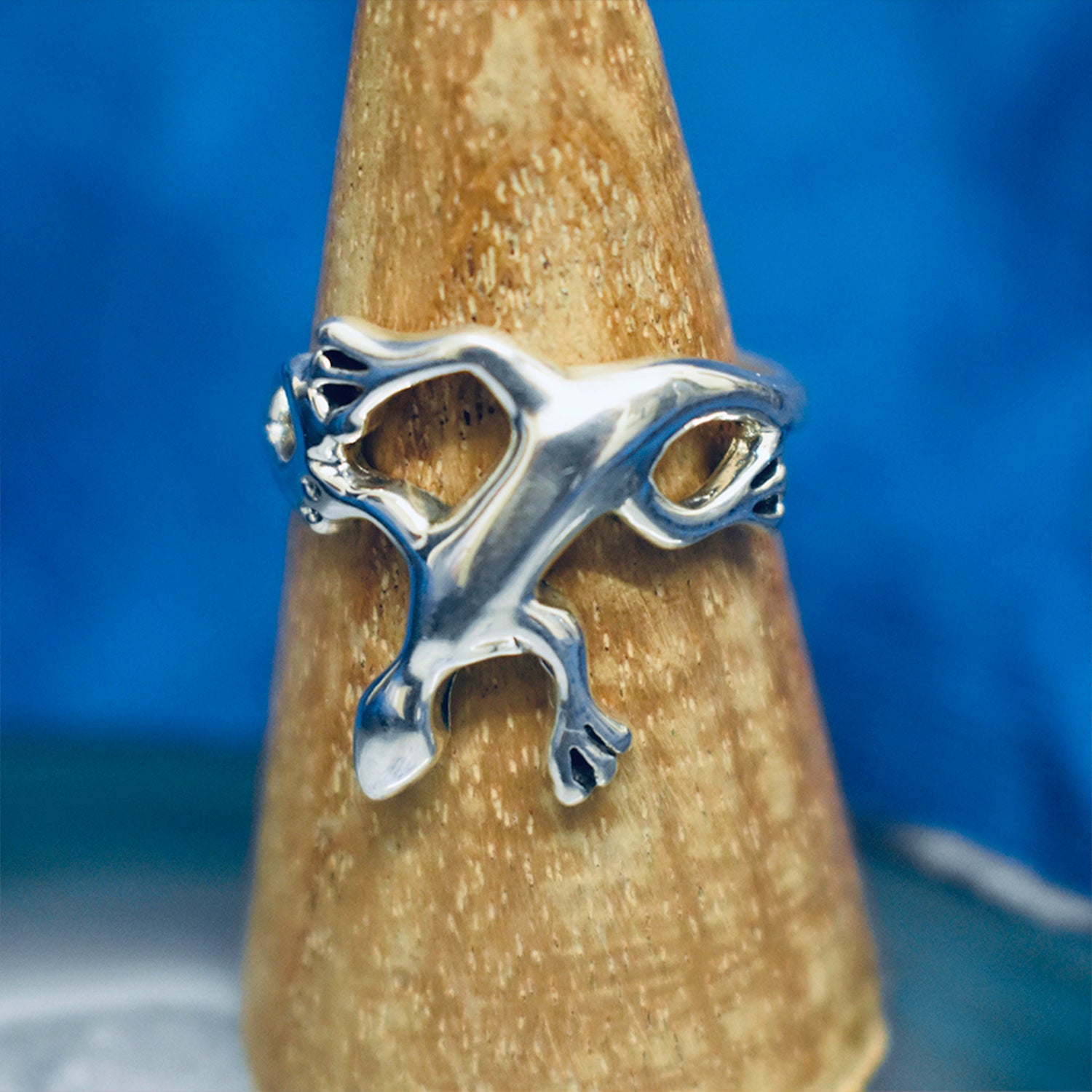 Ganesha Handicrafts, Silver Gecko Ring, Silver  Ring, Gecko Ring, Women's Trending Ring, Women's Fashion Ring,  Women's Silver Ring. 