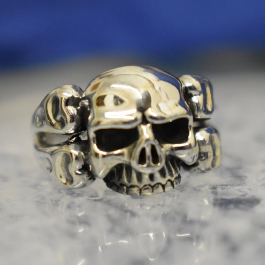 Ganesha Handicrafts, Skull ring, ring, Skull type ring, New Trending Ring, Stylish Ring, Unisex Ring, Group Model Ring, Modern Ring.  