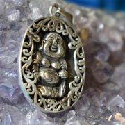 Ganesha Handicrafts, Sterling Silver Buddha Pendant (925), Sterling Silver Buddha Pendant, 925 Silver Pendant, Bisexual  Used Pendant, Modern Pendant, New Now Trending Pendant.