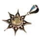 Ganesha Handicraft's, Sterling Silver Citrine Star Pendant (925), 925-Sterling Silver Citrine Star Pendant, Citrine Star Pendant, Sterling Silver Pendant, Women's Trending Pendant, Traditional Pendant, Pendant.