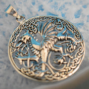 Ganesha Handicrafts, Sterling Silver Welsh Dragon Pendant (925), Silver  Dragon Pendant, 925-Silver Pendant, New Trending Pendant, NO.1 Model Pendant. 