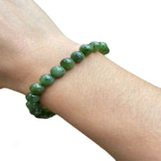 Ganesha Handicrafts, Taiwan (Nephrite) Jade, Taiwan  Jade, Nephrite Jade, Mens Bracelet, Womens Bracelet, Fashion Taiwan (Nephrite) Jade, Stylish Jade, Green Jade Bracelet.