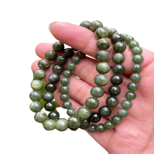 Ganesha Handicrafts, Taiwan (Nephrite) Jade, Taiwan  Jade, Nephrite Jade, Mens Bracelet, Womens Bracelet, Fashion Taiwan (Nephrite) Jade, Stylish Jade, Green Jade Bracelet.