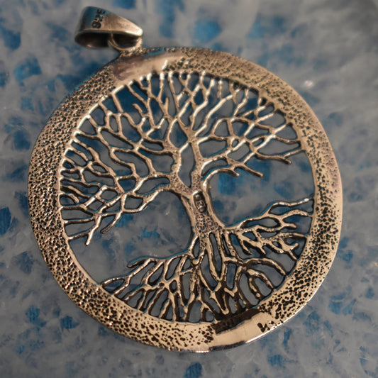 Ganesha Handicrafts, Sterling Silver Celtic Tree of life Pendant, Celtic Tree of life Pendant, 925-Silver Pendant, 925-Sterling Silver Tree Pendant, Modern Pendant, New Modern Trending Pendant, Stylish Pendant.