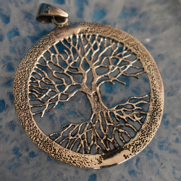 Ganesha Handicrafts, Sterling Silver Celtic Tree of life Pendant, Celtic Tree of life Pendant, 925-Silver Pendant, 925-Sterling Silver Tree Pendant, Modern Pendant, New Modern Trending Pendant, Stylish Pendant.